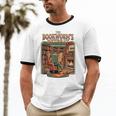 Introvert Book Lover The Bookworm's Retreat Unisex Cotton Ringer T-Shirt Introvert Book Lover The Bookworm's Retreat Unisex Cotton Ringer T-Shirt