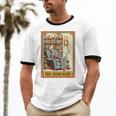 Introvert Homebody Awkward Skeleton The Homebody Tarot Card Unisex Cotton Ringer T-Shirt Introvert Homebody Awkward Skeleton The Homebody Tarot Card Unisex Cotton Ringer T-Shirt