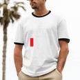 Introvert Low Social Battery Level Anti Social People Unisex Cotton Ringer T-Shirt