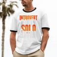 Introvert Party Solo Edition Sarcastic People Hater Unisex Cotton Ringer T-Shirt Introvert Party Solo Edition Sarcastic People Hater Unisex Cotton Ringer T-Shirt