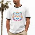 Introvert Raccoon Sarcasm Anti Social Unisex Cotton Ringer T-Shirt Introvert Raccoon Sarcasm Anti Social Unisex Cotton Ringer T-Shirt