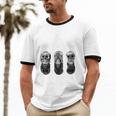 Introvert Relaxation Me Myself And Silence Skulls Unisex Cotton Ringer T-Shirt Introvert Relaxation Me Myself And Silence Skulls Unisex Cotton Ringer T-Shirt