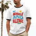 Introvert Relaxation Me Myself And Silence Summer Vacation For Men Women Unisex Cotton Ringer T-Shirt Introvert Relaxation Me Myself And Silence Summer Vacation For Men Women Unisex Cotton Ringer T-Shirt