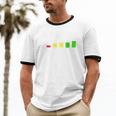 Introvert My Social Battery Low Level Graphic Unisex Cotton Ringer T-Shirt Introvert My Social Battery Low Level Graphic Unisex Cotton Ringer T-Shirt