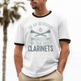 Im An Introvert Unless You Talk About Clarinets Unisex Cotton Ringer T-Shirt