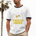 Im Introvert Unless You Talk About French Horns Unisex Cotton Ringer T-Shirt