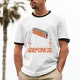 Im An Introvert Unless You Talk About Harmonicas Unisex Cotton Ringer T-Shirt