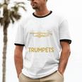 Im An Introvert Unless You Talk About Trumpets Unisex Cotton Ringer T-Shirt Im An Introvert Unless You Talk About Trumpets Unisex Cotton Ringer T-Shirt
