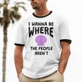 Introverted Sarcastic Humor Antisocial Introvert Unisex Cotton Ringer T-Shirt Introverted Sarcastic Humor Antisocial Introvert Unisex Cotton Ringer T-Shirt