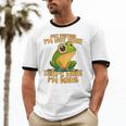 Introverts Thats What Im Doing Just Pretends Unisex Cotton Ringer T-Shirt