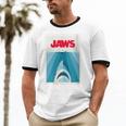 Jaws 2025 Classic Movie Nostalgia Unisex Cotton Ringer T-Shirt