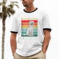 Labrador Retriever Introvert White Lab Unisex Cotton Ringer T-Shirt Labrador Retriever Introvert White Lab Unisex Cotton Ringer T-Shirt