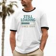 Still Loading Since 1999 Retro Tech Nostalgia Premium Tri-Blend Unisex Cotton Ringer T-Shirt