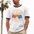 Lunch Boxes With Stickers Lunch Box Nostalgia Retro Unisex Cotton Ringer T-Shirt