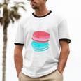 Macaroons Dessert Antisocial Introvert Pastries Food Lover Unisex Cotton Ringer T-Shirt Macaroons Dessert Antisocial Introvert Pastries Food Lover Unisex Cotton Ringer T-Shirt