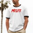 Misfit Outfit And Costume Introvert Apparel Unisex Cotton Ringer T-Shirt
