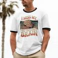 I Miss My Pre-Internet Brain Digital Nostalgia Retro Unisex Cotton Ringer T-Shirt