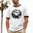 Monster Squonk In Forest Folklore Cryptid Introvert Unisex Cotton Ringer T-Shirt Monster Squonk In Forest Folklore Cryptid Introvert Unisex Cotton Ringer T-Shirt