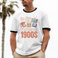 Be Nice To Me I'm From The 1900s Premium Unisex Cotton Ringer T-Shirt
