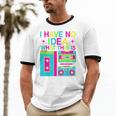 I Have No Idea What This Is Retro 70's 80's 90's Nostalgia Unisex Cotton Ringer T-Shirt