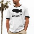 No Ticket Jones 80's Nostalgia Unisex Cotton Ringer T-Shirt
