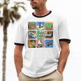 I Am This Old Retro Vintage Nostalgia 80s 90s Cassette Tape Unisex Cotton Ringer T-Shirt