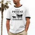 Be Patient With Me I'm From The 1900s Premium Tri-Blend Unisex Cotton Ringer T-Shirt