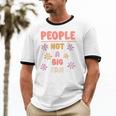 People Not A Big Fan Introverted Person Awkward Introvert Unisex Cotton Ringer T-Shirt