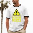 My People Skills Are Just Fine Sarcastic Introvert Unisex Cotton Ringer T-Shirt