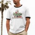 Plant Coffee Love Plantrovert Gardening Introvert Mom Unisex Cotton Ringer T-Shirt