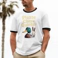 Please Chew Quieter Introvert Duck Lover Unisex Cotton Ringer T-Shirt Please Chew Quieter Introvert Duck Lover Unisex Cotton Ringer T-Shirt