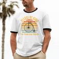 Please Be Kind I'm From The 1900s Penny Farthing Premium Unisex Cotton Ringer T-Shirt