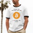 Please Be Patient With Me I'm From The 1900s Bitcoin Premium Unisex Cotton Ringer T-Shirt Please Be Patient With Me I'm From The 1900s Bitcoin Premium Unisex Cotton Ringer T-Shirt