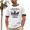 Please Be Patient With Me I'm From The 1900s Boomer Premium Tri-Blend Unisex Cotton Ringer T-Shirt