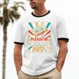 Please Be Patient With Me I'm From The 1900s Cool Dad Premium Tri-Blend Unisex Cotton Ringer T-Shirt