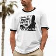 Please Be Patient With Me I'm From The 1900s Covered Wagon Unisex Cotton Ringer T-Shirt