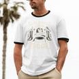 Please Be Patient With Me I'm From The 1900s Cowboy Quote Premium Unisex Cotton Ringer T-Shirt