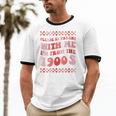 Please Be Patient With Me I'm From The 1900s Cute Boho Mom Unisex Cotton Ringer T-Shirt