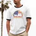 Please Be Patient With Me I'm From The 1900s Dad Vintage Premium Unisex Cotton Ringer T-Shirt