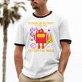 Please Be Patient With Me I'm From The 1900s Gen X Robot Premium Unisex Cotton Ringer T-Shirt
