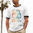 Please Be Patient With Me I'm From The 1900s Retro 90s Dad Premium Unisex Cotton Ringer T-Shirt