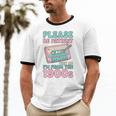 Please Be Patient With Me I'm From The 1900s Retro Cassette Unisex Cotton Ringer T-Shirt Please Be Patient With Me I'm From The 1900s Retro Cassette Unisex Cotton Ringer T-Shirt