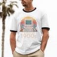 Please Be Patient I'm From The 1900s Retro Computer Geek PC Unisex Cotton Ringer T-Shirt