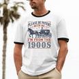 Please Be Patient With Me I'm From The 1900s Retro Nostalgic Unisex Cotton Ringer T-Shirt