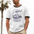 Please Be Patient With Me I'm From The 1900s Rustic Western Unisex Cotton Ringer T-Shirt