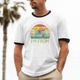 Please Be Patient With Me I'm From The 1900s Vintage Cassett Unisex Cotton Ringer T-Shirt