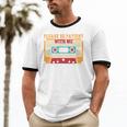 Please Be Patient With Me I'm From The 1900s Vintage Dad Premium Unisex Cotton Ringer T-Shirt