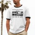 Please Be Patient With Me I'm From The 1900s Vintage Drowing Unisex Cotton Ringer T-Shirt Please Be Patient With Me I'm From The 1900s Vintage Drowing Unisex Cotton Ringer T-Shirt
