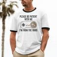 Please Be Patient With Me I'm From The 1900s Vintage Gamer Unisex Cotton Ringer T-Shirt Please Be Patient With Me I'm From The 1900s Vintage Gamer Unisex Cotton Ringer T-Shirt