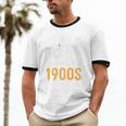 Please Be Patient With Me I'm From The 1900s Vintage Oldie Premium Unisex Cotton Ringer T-Shirt